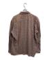 ISSEY MIYAKE (イッセイミヤケ) キルティングチェックシャツ グレー サイズ:3：15000円