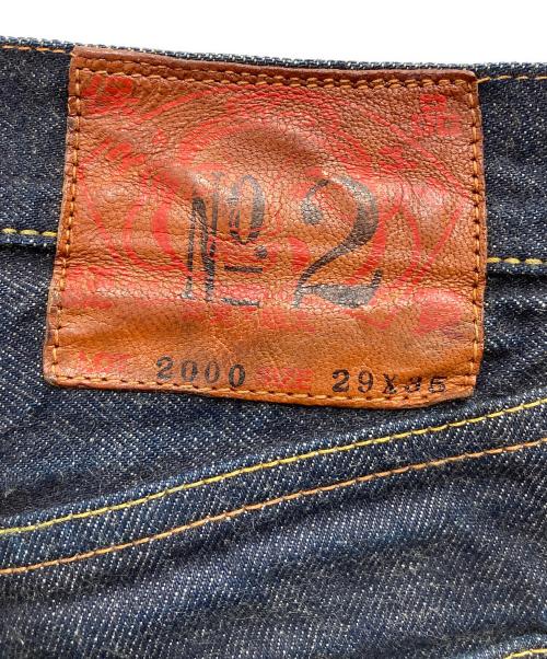 EVISU（エヴィス）EVISU (エヴィス) No2ビックカモメデニムパンツ インディゴ サイズ:W29×L35の古着・服飾アイテム