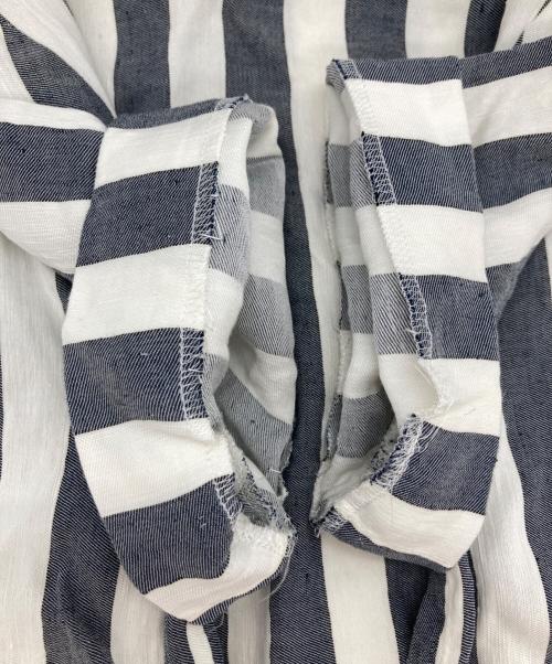 Max Mara Studio（マックスマーラ ストゥディオ）Max Mara Studio (マックスマーラ ストゥディオ) リネン混半袖ワンピース ホワイト サイズ:Lの古着・服飾アイテム