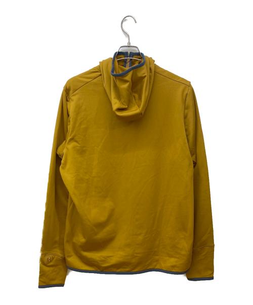 Patagonia（パタゴニア）Patagonia (パタゴニア) R1サーマル・フルジップ・フーディ イエロー サイズ:Lの古着・服飾アイテム