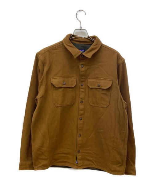 Patagonia（パタゴニア）Patagonia (パタゴニア) フィヨルド ロフト シャツ ベージュ サイズ:Lの古着・服飾アイテム