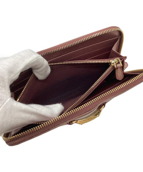 PRADA（プラダ）PRADA (プラダ) 長財布 ピンクの古着・服飾アイテム