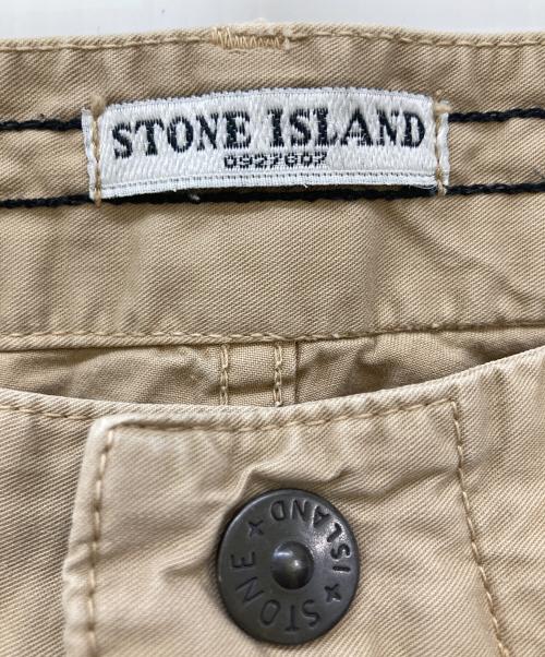 STONE ISLAND（ストーンアイランド）STONE ISLAND (ストーンアイランド) マルチポケットパンツ ベージュ サイズ:48の古着・服飾アイテム