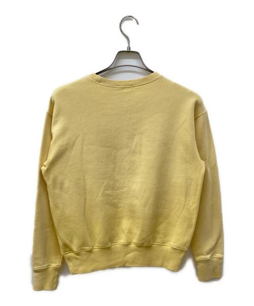 POLO RALPH LAUREN（ポロ・ラルフローレン）POLO RALPH LAUREN (ポロ・ラルフローレン) ピースラブプリントスウェット イエロー サイズ:XSの古着・服飾アイテム