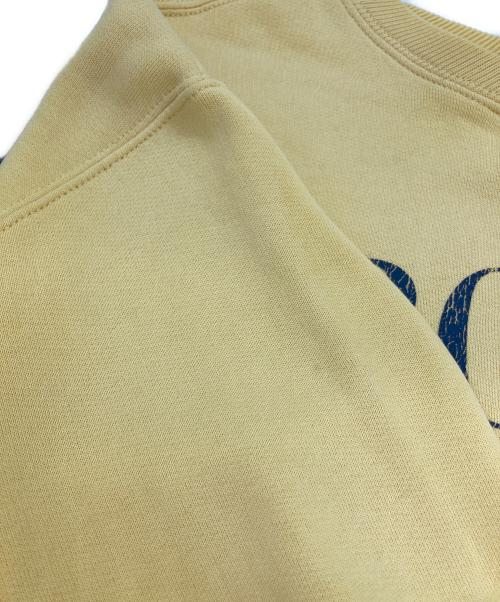 POLO RALPH LAUREN（ポロ・ラルフローレン）POLO RALPH LAUREN (ポロ・ラルフローレン) ピースラブプリントスウェット イエロー サイズ:XSの古着・服飾アイテム