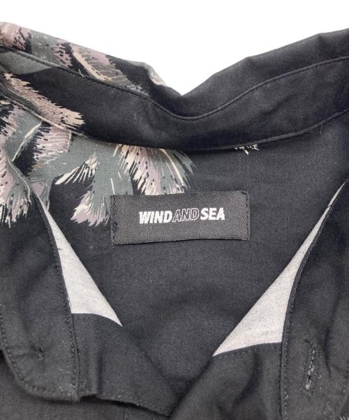 WIND AND SEA（ウィンダンシー）WIND AND SEA (ウィンダンシー) プリントシャツ ブラック サイズ:Sの古着・服飾アイテム