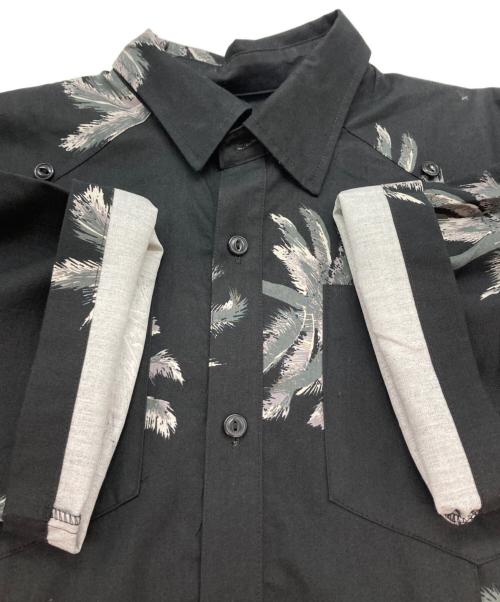 WIND AND SEA（ウィンダンシー）WIND AND SEA (ウィンダンシー) プリントシャツ ブラック サイズ:Sの古着・服飾アイテム