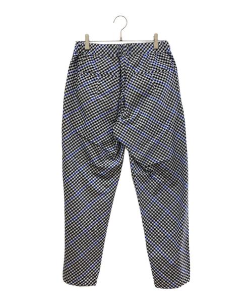 uniform experiment（ユニフォームエクスペリメント）uniform experiment (ユニフォームエクスペリメント) チェックイージーパンツ ホワイト×ブラック サイズ:S 未使用品の古着・服飾アイテム