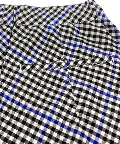 uniform experiment（ユニフォームエクスペリメント）uniform experiment (ユニフォームエクスペリメント) チェックイージーパンツ ホワイト×ブラック サイズ:S 未使用品の古着・服飾アイテム