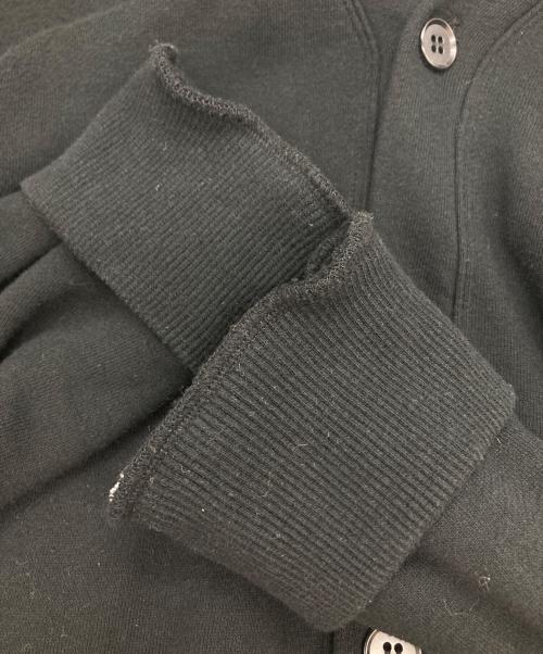 uniform experiment（ユニフォームエクスペリメント）uniform experiment (ユニフォームエクスペリメント) スウェットカーディガン ブラック サイズ:Mの古着・服飾アイテム