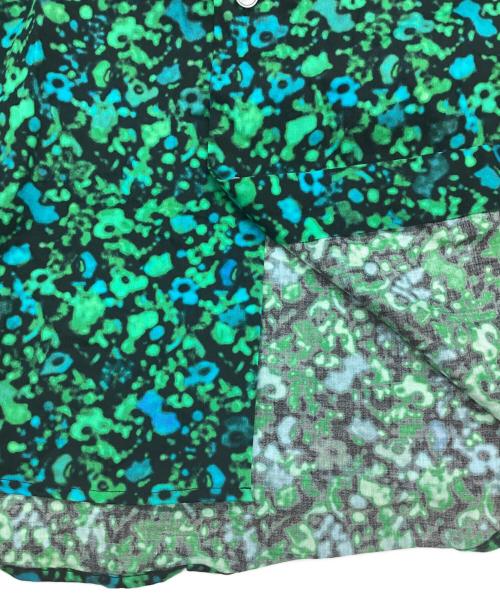 PAUL SMITH（ポールスミス）Paul Smith (ポールスミス) 総柄シャツ グリーン サイズ:Lの古着・服飾アイテム