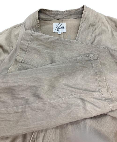 Needles（ニードルズ）Needles (ニードルズ) レーヨンコットンカーディガン ブラウン サイズ:Sの古着・服飾アイテム