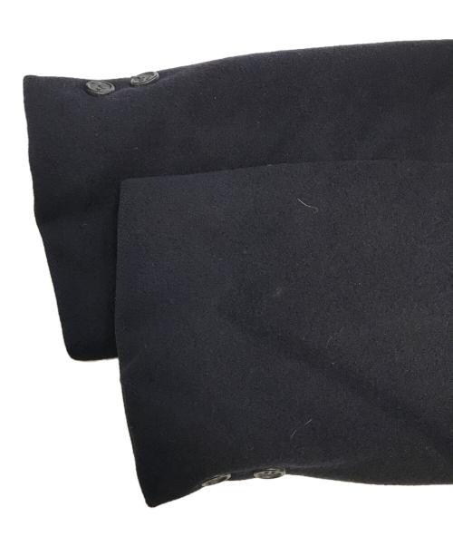 hughes&hatcher（ヒューズ&ハッチャー）hughes&hatcher (ヒューズ&ハッチャー) モンゴリアンカシミヤコート ブラック サイズ:表記なしの古着・服飾アイテム