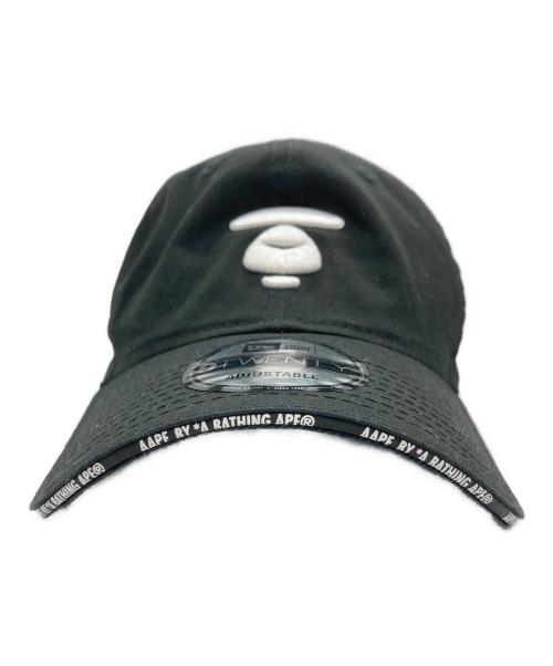 Aape BY A BATHING APE（エーエイプ バイ アベイシングエイプ）Aape BY A BATHING APE (エーエイプ バイ アベイシングエイプ) New Era (ニューエラ) キャップ ブラックの古着・服飾アイテム
