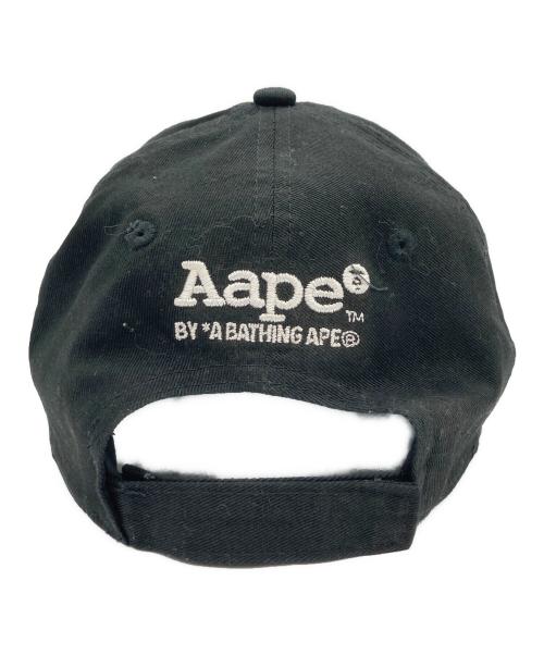 Aape BY A BATHING APE（エーエイプ バイ アベイシングエイプ）Aape BY A BATHING APE (エーエイプ バイ アベイシングエイプ) New Era (ニューエラ) キャップ ブラックの古着・服飾アイテム