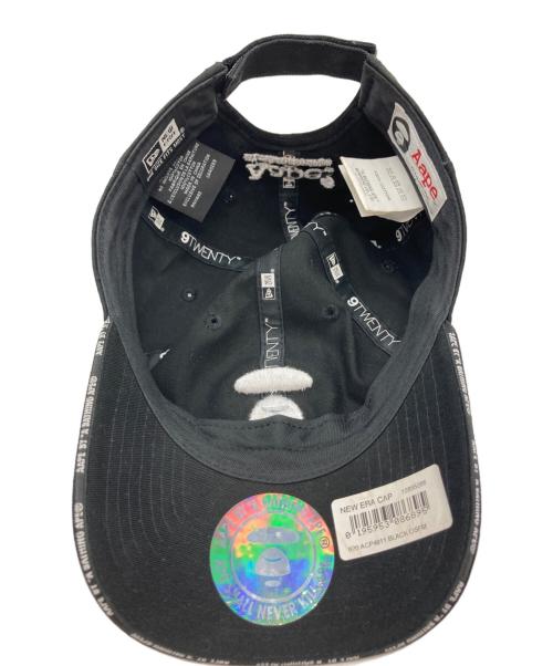 Aape BY A BATHING APE（エーエイプ バイ アベイシングエイプ）Aape BY A BATHING APE (エーエイプ バイ アベイシングエイプ) New Era (ニューエラ) キャップ ブラックの古着・服飾アイテム