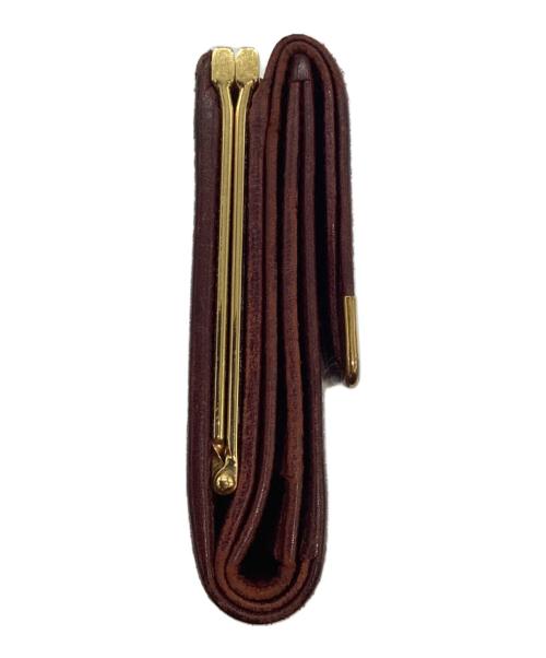 Cartier（カルティエ）Cartier (カルティエ) 3つ折り財布 レッドの古着・服飾アイテム
