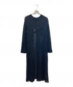 UNITED TOKYOユナイテッドトーキョー）の古着「ローゲージニットワンピース」｜ブラック