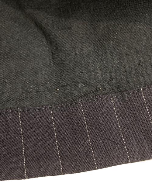 MAISON SPECIAL（メゾンスペシャル）MAISON SPECIAL (メゾンスペシャル) ストライプボンテージパンツ ネイビー サイズ:Mの古着・服飾アイテム