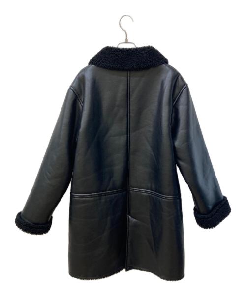 RAY BEAMS（レイ ビームス）RAY BEAMS (レイ ビームス) エコレザーコート ブラック サイズ:FREEの古着・服飾アイテム