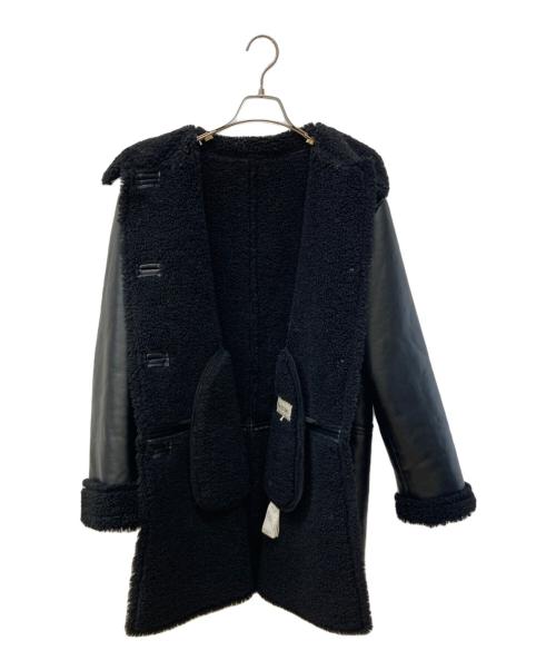 RAY BEAMS（レイ ビームス）RAY BEAMS (レイ ビームス) エコレザーコート ブラック サイズ:FREEの古着・服飾アイテム