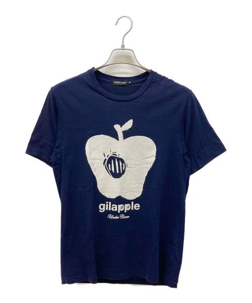UNDERCOVER（アンダーカバー）UNDERCOVER (アンダーカバー) gilapple プリントTシャツ ネイビー サイズ:Mの古着・服飾アイテム
