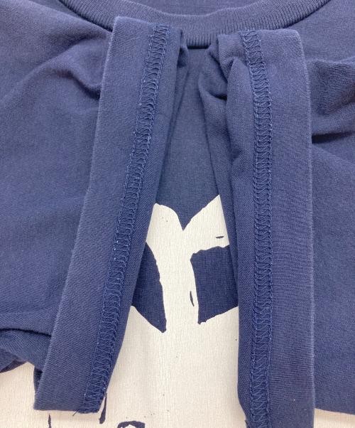 UNDERCOVER（アンダーカバー）UNDERCOVER (アンダーカバー) gilapple プリントTシャツ ネイビー サイズ:Mの古着・服飾アイテム