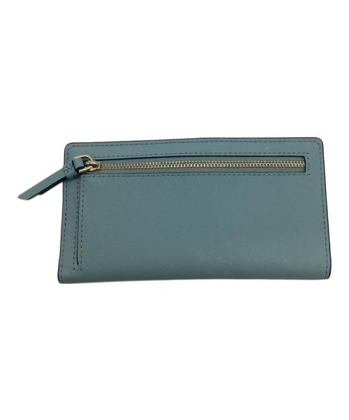 Kate Spade（ケイトスペード）Kate Spade (ケイトスペード) 長財布 ブルーの古着・服飾アイテム
