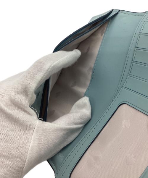 Kate Spade（ケイトスペード）Kate Spade (ケイトスペード) 長財布 ブルーの古着・服飾アイテム