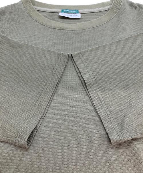 LACOSTE（ラコステ）LACOSTE (ラコステ) 鹿の子Tシャツ グリーン サイズ:Sの古着・服飾アイテム