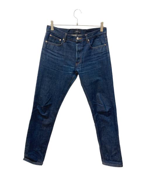 A.P.C.（アーペーセー）A.P.C. (アーペーセー) リジッドデニムパンツ インディゴ サイズ:Mの古着・服飾アイテム