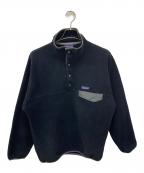 Patagoniaパタゴニア）の古着「シンチラスナップT/ハーフスナップフリース」｜ブラック