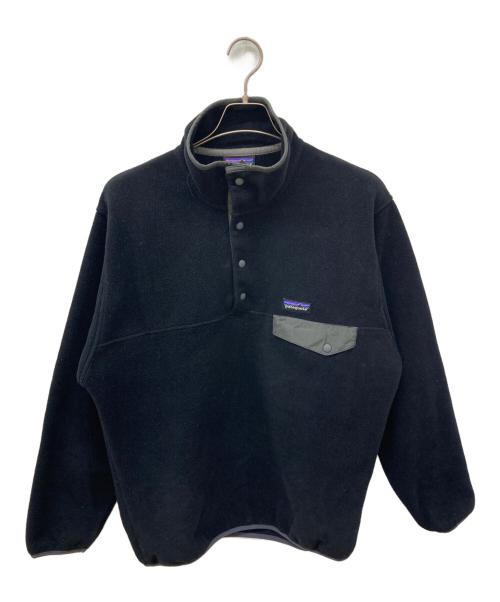 Patagonia（パタゴニア）Patagonia (パタゴニア) シンチラスナップT/ハーフスナップフリース ブラック サイズ:Sの古着・服飾アイテム
