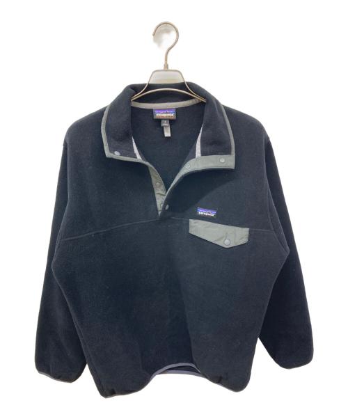 Patagonia（パタゴニア）Patagonia (パタゴニア) シンチラスナップT/ハーフスナップフリース ブラック サイズ:Sの古着・服飾アイテム