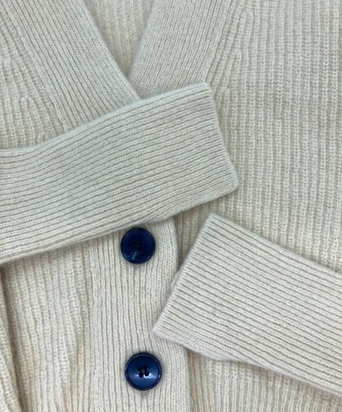 Adam et Rope（アダム エ ロペ）Adam et Rope (アダム エ ロペ) ニットカーディガン イエロー サイズ:FREEの古着・服飾アイテム