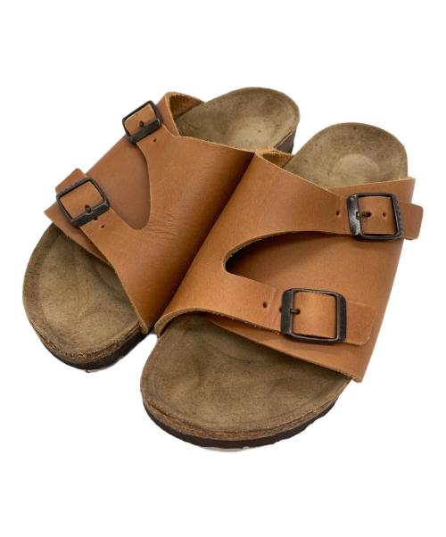 BIRKENSTOCK（ビルケンシュトック）BIRKENSTOCK (ビルケンシュトック) チューリッヒ/サンダル ブラウン サイズ:22.5cmの古着・服飾アイテム