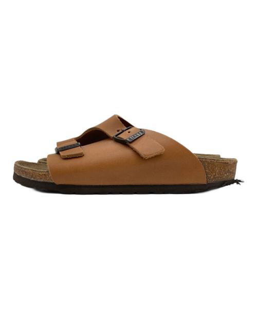 BIRKENSTOCK（ビルケンシュトック）BIRKENSTOCK (ビルケンシュトック) チューリッヒ/サンダル ブラウン サイズ:22.5cmの古着・服飾アイテム