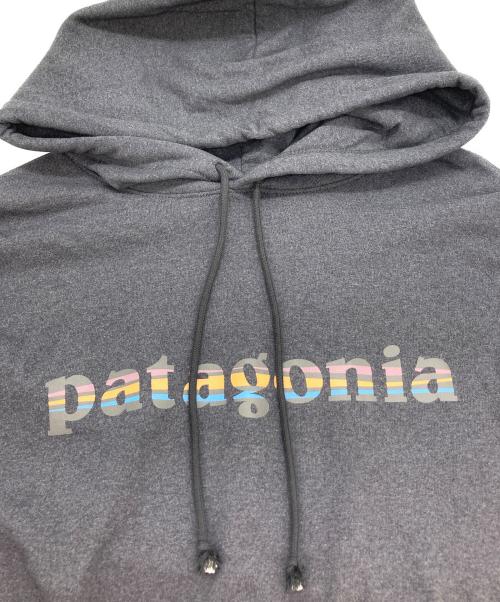 Patagonia（パタゴニア）Patagonia (パタゴニア) ロゴパーカー グレー サイズ:XSの古着・服飾アイテム