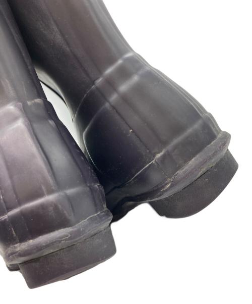 HUNTER（ハンター）HUNTER (ハンター) レインブーツ パープル サイズ:23の古着・服飾アイテム