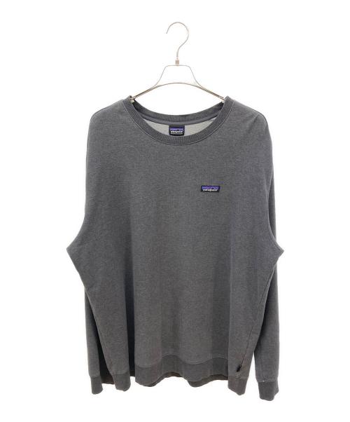 Patagonia（パタゴニア）Patagonia (パタゴニア) ワンポイントロゴスウェット グレー サイズ:XLの古着・服飾アイテム