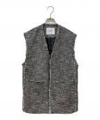 MOGAモガ）の古着「ジレ」｜グレー