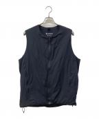 GOLDWINゴールドウイン）の古着「中綿ベスト」｜ブラック
