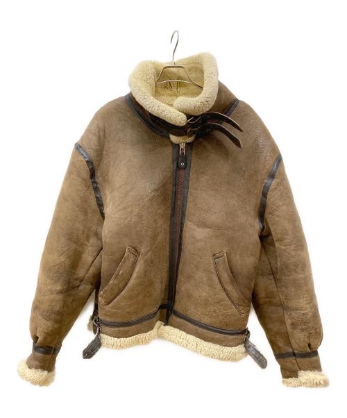 US ARMY（ユーエスアーミー）US ARMY (ユーエスアーミー) B-3ムートンコート ブラウン サイズ:50の古着・服飾アイテム