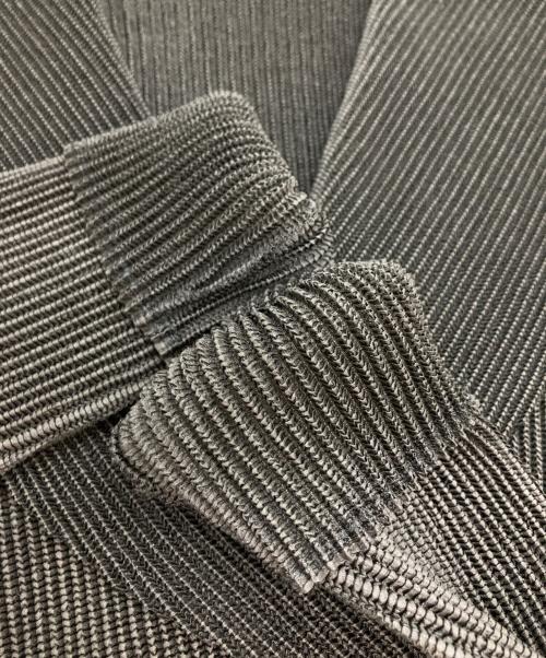 SPECCHIO（スペッチオ）SPECCHIO (スペッチオ) シャトルプリーツ ドレープ衿ジャケット ブラック サイズ:40の古着・服飾アイテム