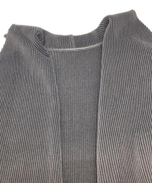 SPECCHIO（スペッチオ）SPECCHIO (スペッチオ) シャトルプリーツ ドレープ衿ジャケット ブラック サイズ:40の古着・服飾アイテム