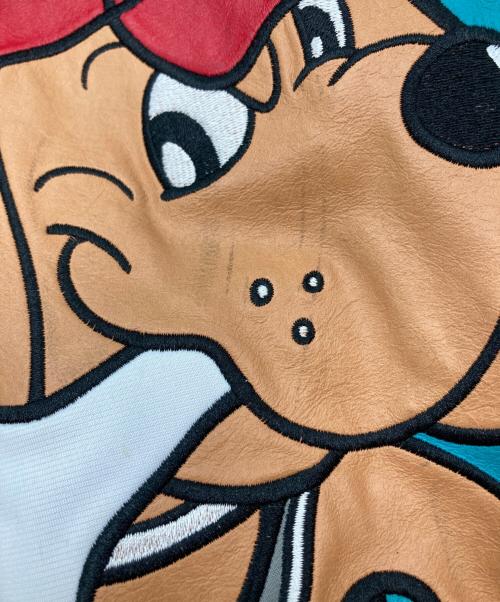 GALFY（ガルフィー）GALFY (ガルフィー) 走り屋犬革 JKT スカイブルー サイズ:XLの古着・服飾アイテム