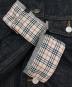中古・古着 BURBERRY BLUE LABEL (バーバリーロンドンブルーレーベル) デニムジャケット ブラック サイズ:M：8000円