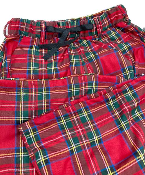 HEIHEI（ヘイヘイ）HEIHEI (ヘイヘイ) パンツ レッド サイズ:FREEの古着・服飾アイテム