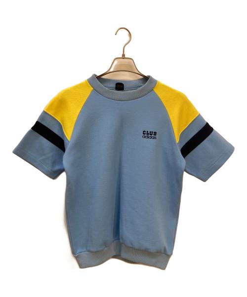 adidas（アディダス）adidas (アディダス) 半袖カットソー スカイブルー サイズ:不明の古着・服飾アイテム