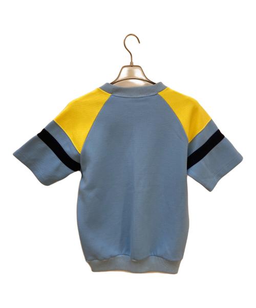 adidas（アディダス）adidas (アディダス) 半袖カットソー スカイブルー サイズ:不明の古着・服飾アイテム